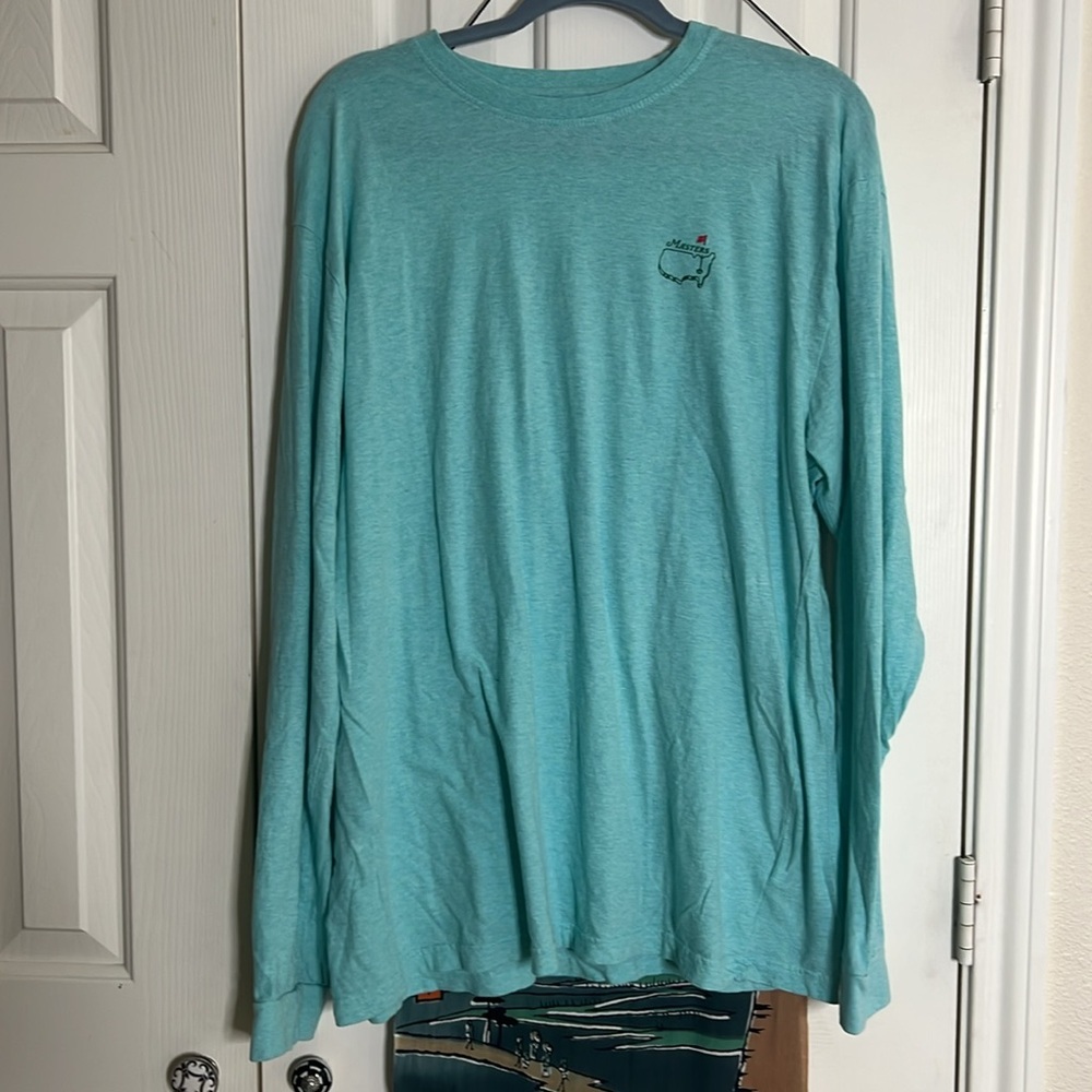 Masters Green 2022 Long-Sleeve T-Shirt in Sz XL - Picture 3 of 10